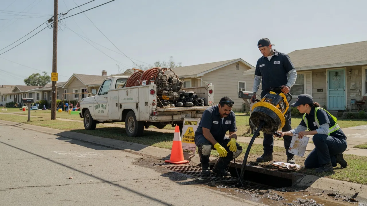 Drain Cleaning in Normangee, TX near me